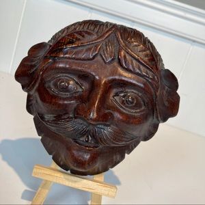 hand carved wood sculpture